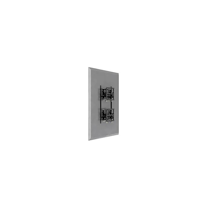 Soporte Estructural Modular para Pantallas | Altura Ajustable de 200 mm a 1600 mm | Ancho 600 mm | Profundidad 134 mm a