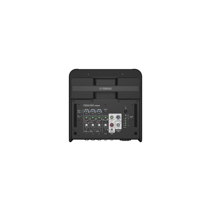 Sistema de Audio Portátil 180w | Altavoz 8" Coaxial | Consola de 5 canales | compatible con app Stagepas Controller |
