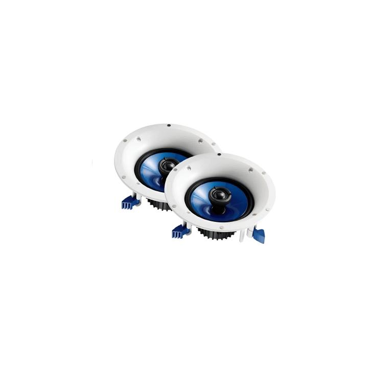 Bocinas de Plafón | 2 Vías | Residenciales | Woofer 8" | 140W | 8 Ohms | Color Blanco | Par