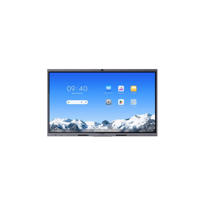 Pantalla Interactiva Touch de 86" Android 14 / Asistentes IA /Google Suite Preinstalado con Certificación EDLA /