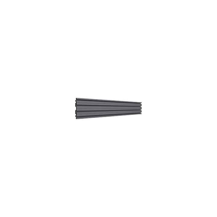 Accesorio_ Riel de Aluminio con Longitud 1000 mm |  Incluye Tapas laterales  | Compatible con estructura para Videowall