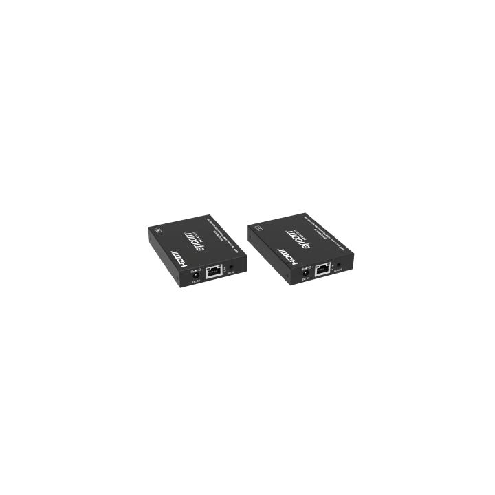 Extensor HDMI con KVM | Sobre IP | Transmisión hasta 150m | Cat5e/6 | HDCP 1.4 | 1080p | Control IR | Compatible