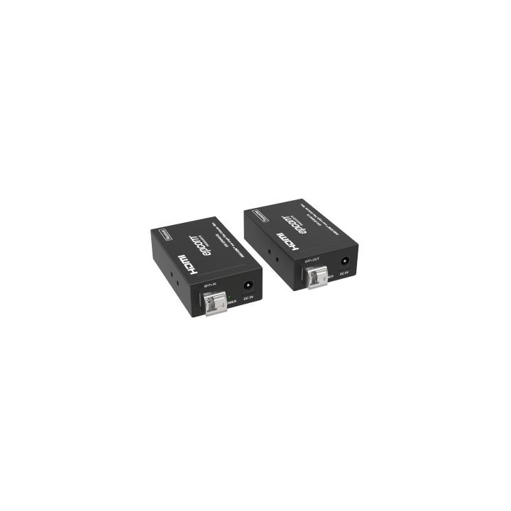 Extensor HDMI sobre Fibra Óptica | Resolución 4K2K@60Hz | Monomodo | 4:4:4 | Ancho de Banda 18 Gbps | Distancia hasta