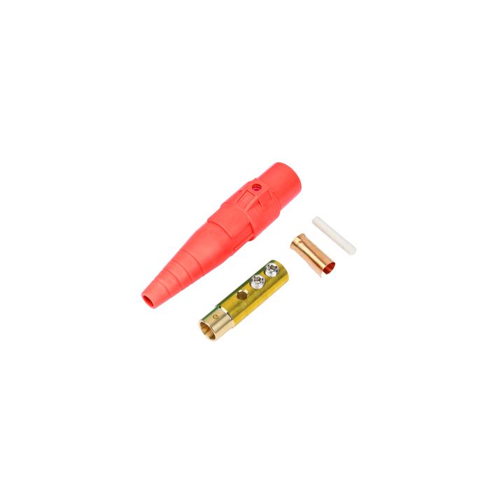 Conector camlock  400 AMPERES HEMBRA COLOR ROJO