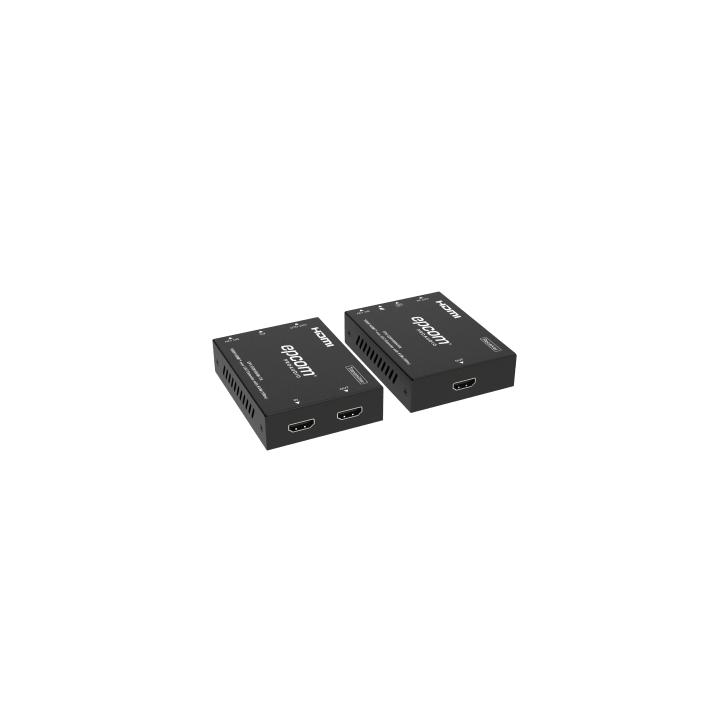 Extensor HDMI | Soporta KVM | Transmisión hasta 100 m | Cable CAT6 |  1080P@60Hz | Copia EDID automática | Sin