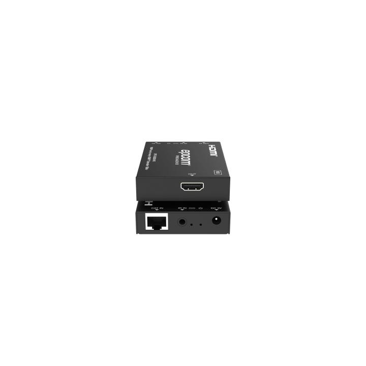 Extensor HDMI™ Sobre IP | Codificador Y Decodificador | 150m Por Cable CAT6 | Compatible Con Red Gigabit | Video Full
