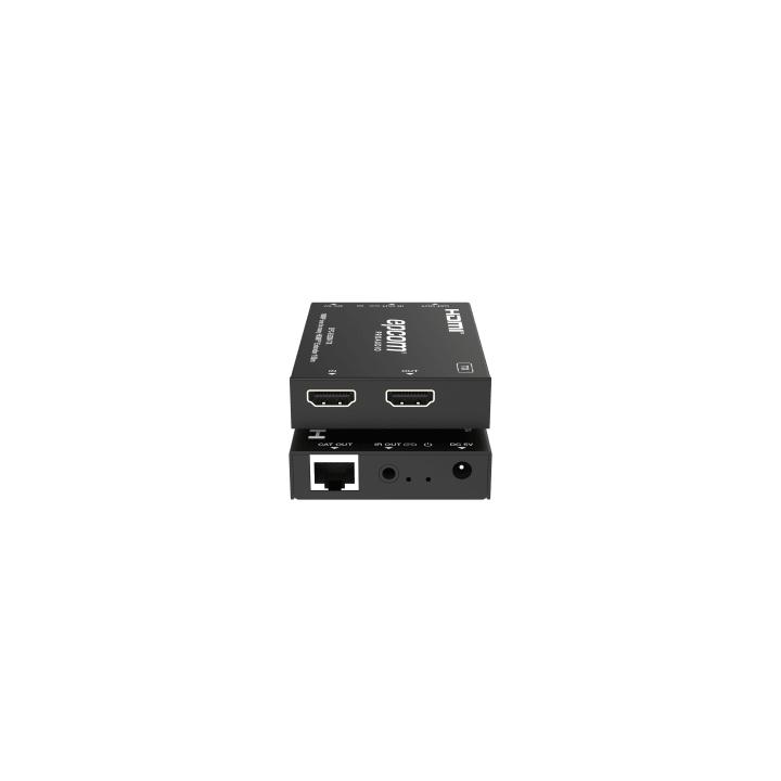 Extensor HDMI™ Sobre IP | Codificador Y Decodificador | 150m Por Cable CAT6 | Compatible Con Red Gigabit | Video Full