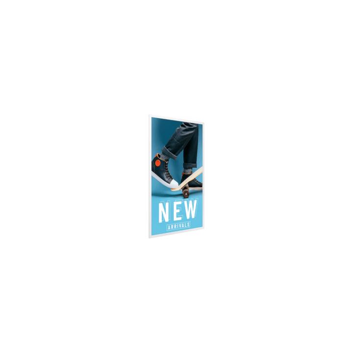 E-PAPER para publicidad digital, bateria incluida, hasta 6 colores uso 24/7, VESA 200x200
