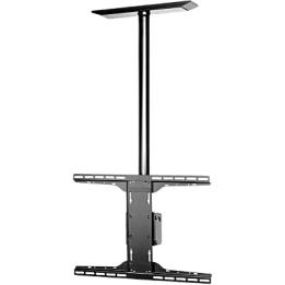 Soporte de techo universal para Pantallas de 32" a 90" / Capacidad de Carga 68.2 kg / Patrón de Montaje hasta 600 x