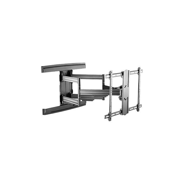 Soporte de Pared Articulado para Pantallas 37" a 85" / Extensión 800 mm / Capacidad de Carga 69.9 kg / Gestión