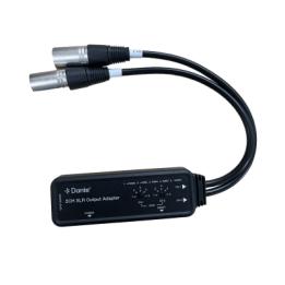 Extensor de Audio Dante® 2CH XLR Output Adapter | Entrada Digital Dante® | Salida XLR Balanceada/No Balanceada |