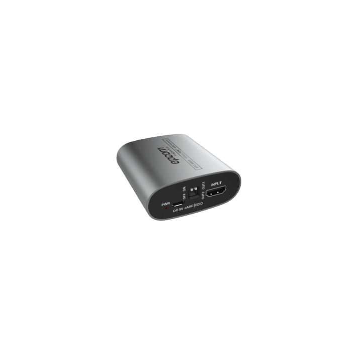 Extractor eARC HDMI | 18 Gbps | Audio Digital | Compatibilidad 4K HDR | Diseño Compacto