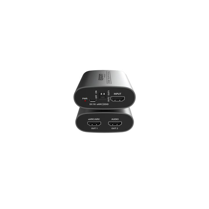 Extractor eARC HDMI | 18 Gbps | Audio Digital | Compatibilidad 4K HDR | Diseño Compacto