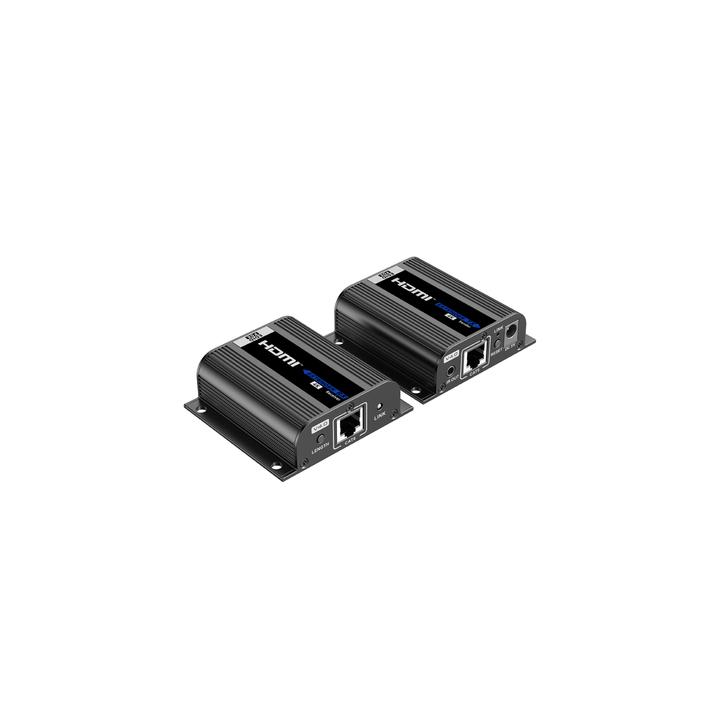 Kit Extensor HDMI | Hasta 70m 1080p | 40m 4K@30Hz | Compatible con HDCP | Cable Cat 6 Recomendado | Soporta Múltiples