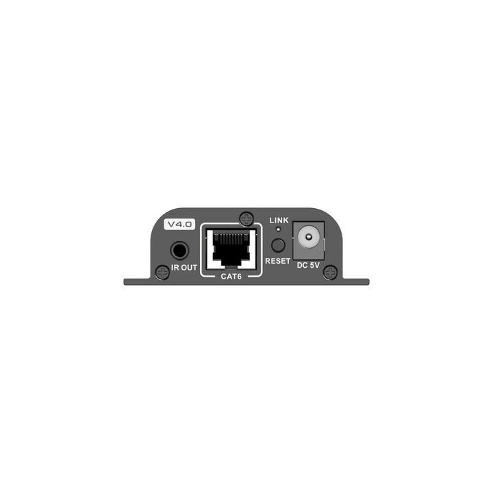 Kit Extensor HDMI | Hasta 70m 1080p | 40m 4K@30Hz | Compatible con HDCP | Cable Cat 6 Recomendado | Soporta Múltiples