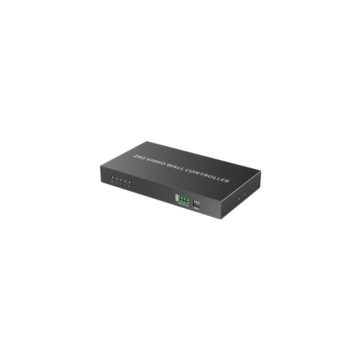 Controlador de VideoWall 2x2 | Multiples Modos de Vista | Audio 3.5mm | Control RS232