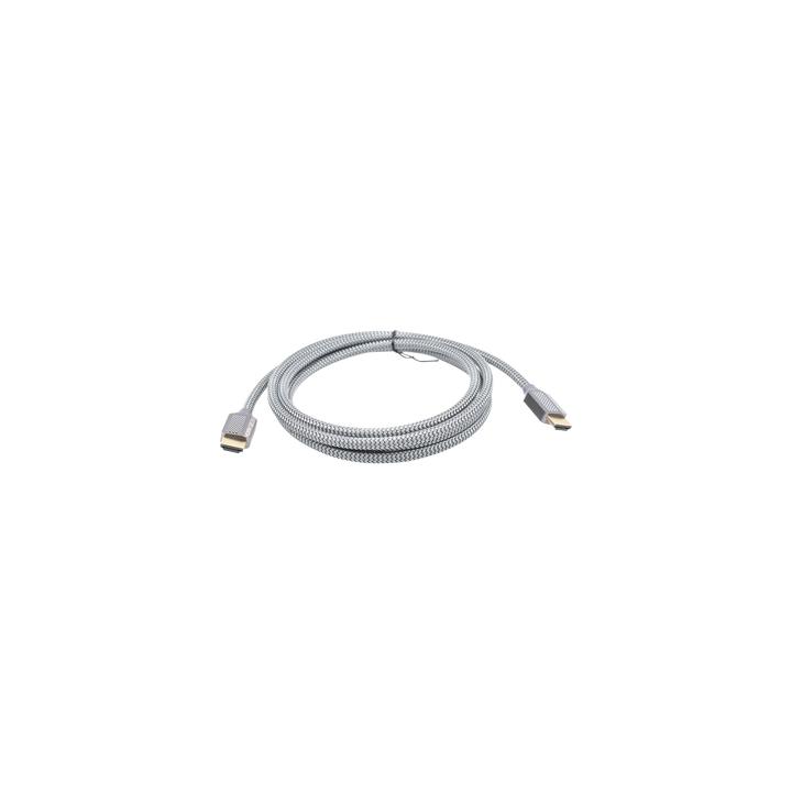 Cable HDMI de Alta Resolución en 8K / Versión 2.1 / 2 Metros de Longitud (6.56 Pies) / Recomendado para Audio eARC /