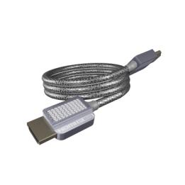 Cable HDMI de Alta Resolución en 8K / Versión 2.1 / 1 Metro (3.28 Pies) de Longitud / Recomendado para Audio eARC /