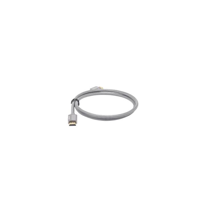 Cable HDMI de Alta Resolución en 8K / Versión 2.1 / 1 Metro (3.28 Pies) de Longitud / Recomendado para Audio eARC /