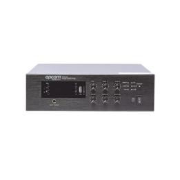 Mini Amplificador de Audio Mezclador | 240W RMS | Sistema 70/100V | MP3 | Tuner | Bluetooth | Musica ambiental y Voceo