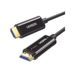Cable HDMI de 10 Metros (32.81 Pies) por Fibra Óptica 8K@60Hz / Fibra de 4 Núcleos + Cobre Estañado de 7 Núcleos /