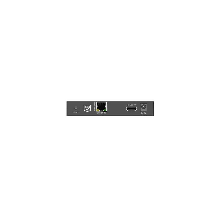 KIT EXTENSOR HDMI 4K@60HZ sobre IP GIGABIT | IPCOLOR | 100m en Conexión Uno a Uno |  Salida Loop | IR Bi-Direccional |
