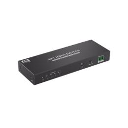 Switch Conmutador  HDMI 4X1 | 4 Entradas 1 Salida | Velocidad de trasmisión 48 Gbps | Resolución 8K | Salida de audio