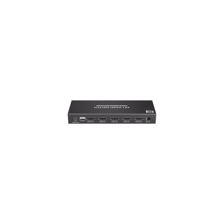 Switch Conmutador  HDMI 4X1 | 4 Entradas 1 Salida | Velocidad de trasmisión 48 Gbps | Resolución 8K | Salida de audio