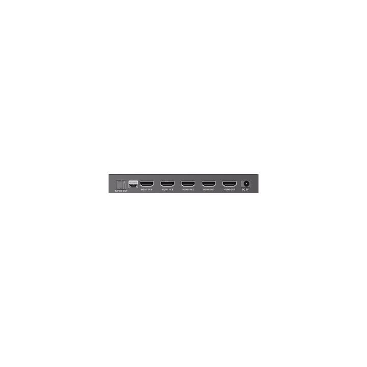 Switch Conmutador  HDMI 4X1 | 4 Entradas 1 Salida | Velocidad de trasmisión 48 Gbps | Resolución 8K | Salida de audio