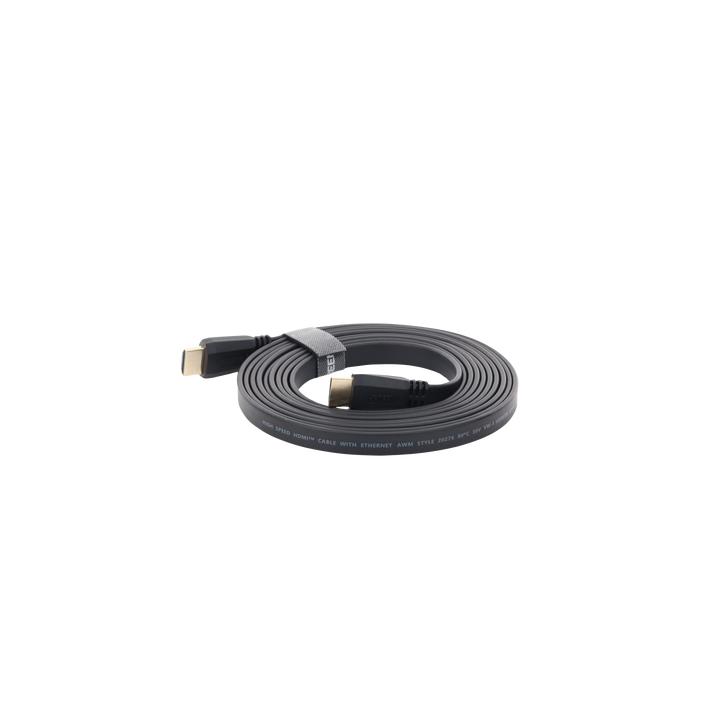 Cable HDMI 2.0 Plano de 3 Metros (9.84 Pies) / 4K@60Hz / HDR / 3D / HEC (Canal Ethernet HDMI) / ARC (Canal de Retorno