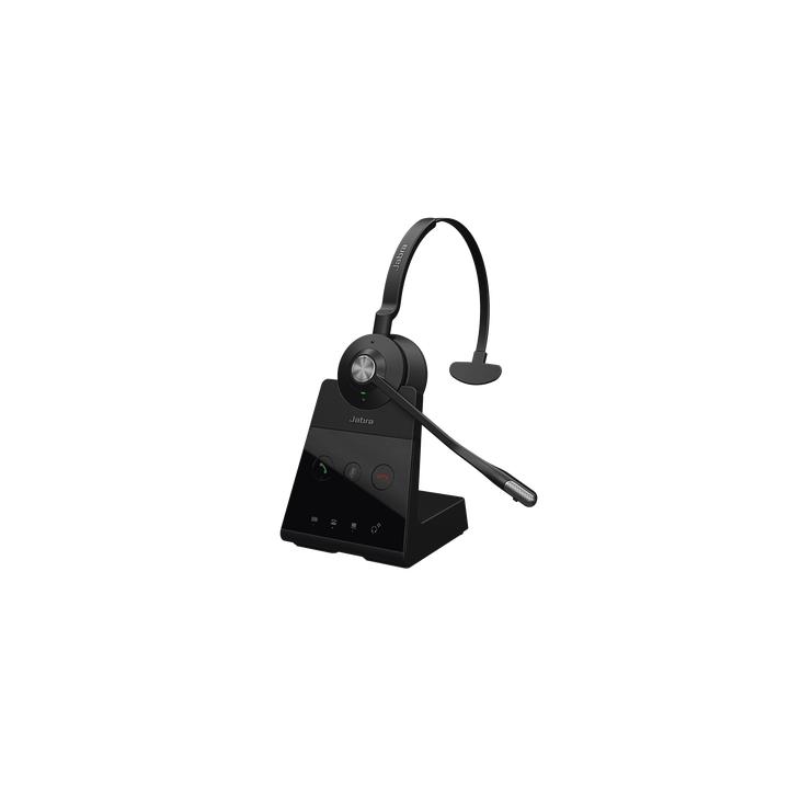Engage 65 mono con conexión DECT y USB, ideal para entornos con necesidad de seguridad o de mucha densidad