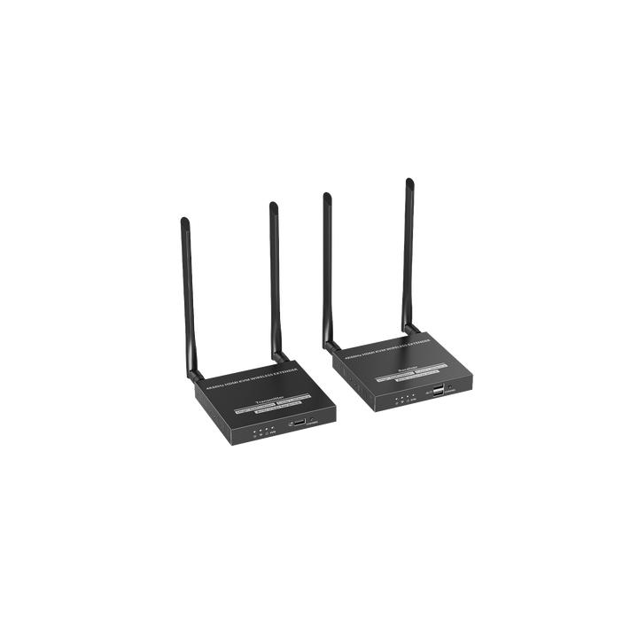 Kit Extensor Inalámbrico | 4K@60Hz | Transmisión hasta 50m | Transferencia IR | Emparejamiento SSID