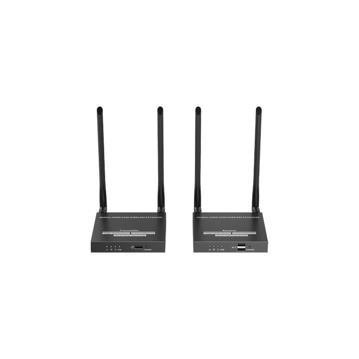 Kit Extensor Inalámbrico | 4K@60Hz | Transmisión hasta 50m | Transferencia IR | Emparejamiento SSID