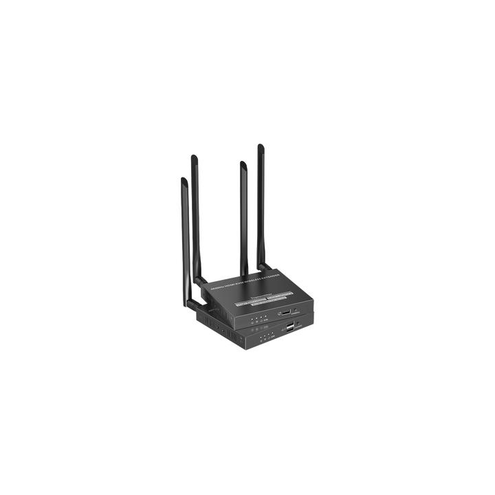 Kit Extensor Inalámbrico | 4K@60Hz | Transmisión hasta 50m | Transferencia IR | Emparejamiento SSID