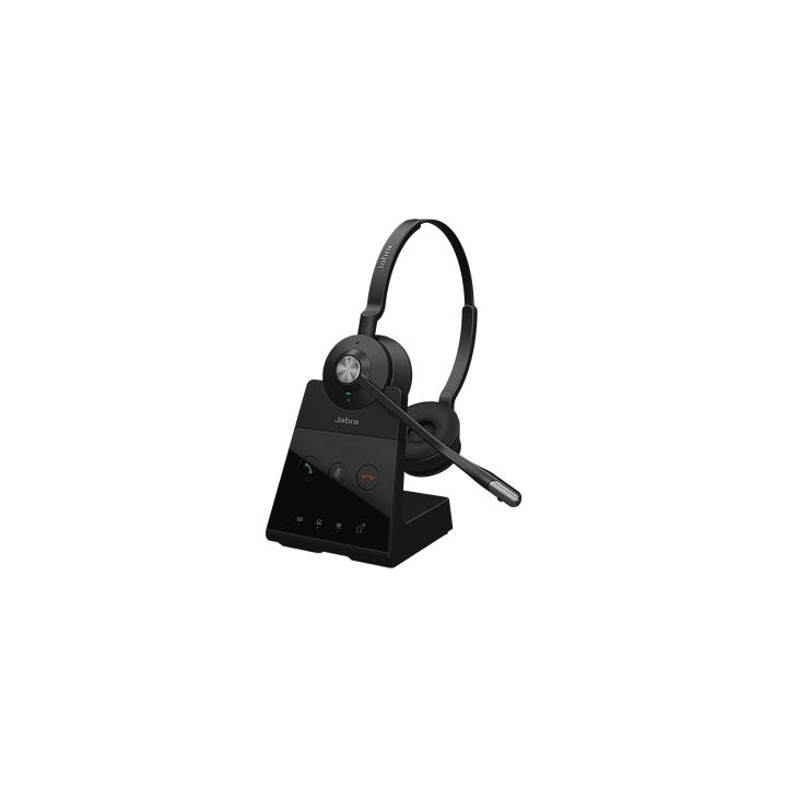 Engage 65 stereo con conexión DECT y USB, ideal para entornos con necesidad de seguridad o de mucha densidad