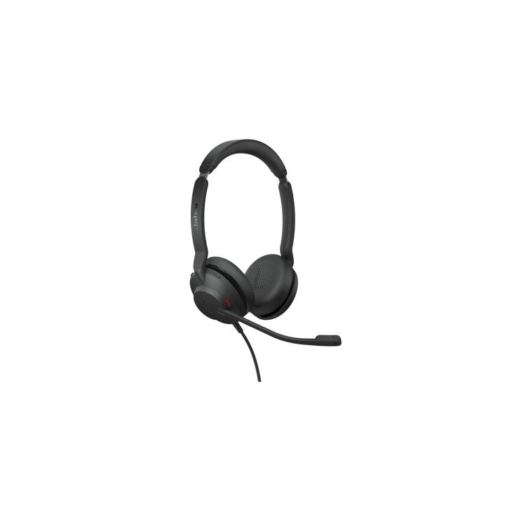 Jabra Evolve2 30, Auricular stereo versión UC con aislamiento de ruido, indicador de ocupado (Busylight)