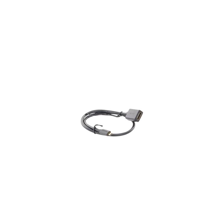 Adaptador Micro HDMI a HDMI (HDMI Tipo D) / 18Gbps / 4K@60Hz / HDR / Tecnología 3D / ARC / Carcasa PC+ABS / HDCP /
