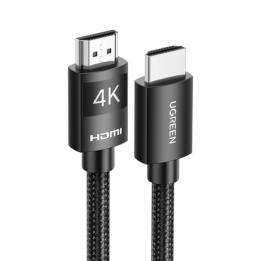 Cable HDMI 2.0 de Nylon Trenzado | 2 Metros (6.56 Pies) | 4K@60Hz | ARC | Dolby ATMOS | True HD | TMDS | HDR | 3D