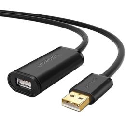 Cable de Extensión Activo USB 2.0 / 30 Metros / Macho-Hembra / Booster individual FE1.1S incorporado / Velocidad de