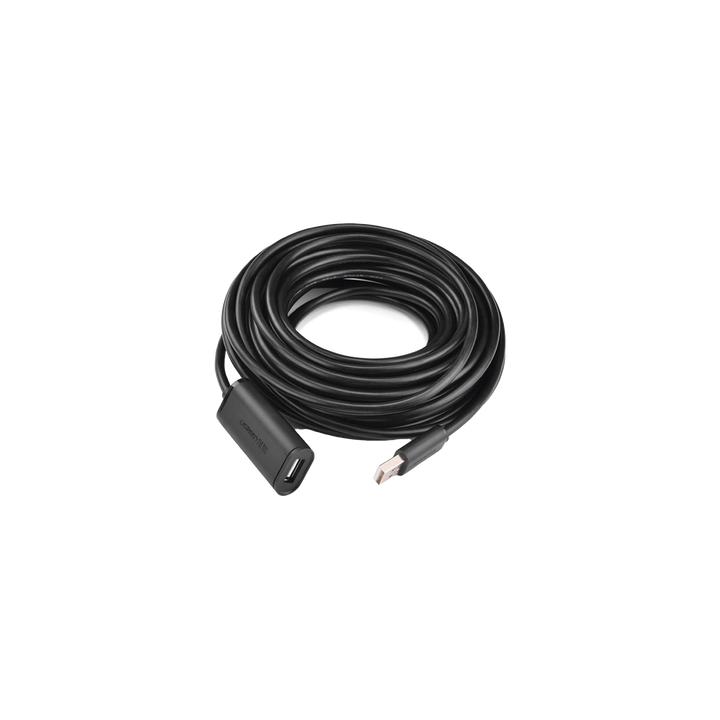 Cable de Extensión Activo USB 2.0 / 30 Metros / Macho-Hembra / Booster individual FE1.1S incorporado / Velocidad de
