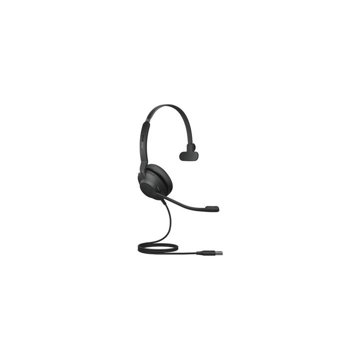 Jabra Evolve2 30, Auricular mono versión UC con aislamiento de ruido, indicador de ocupado (Busylight) (23089-889-979)