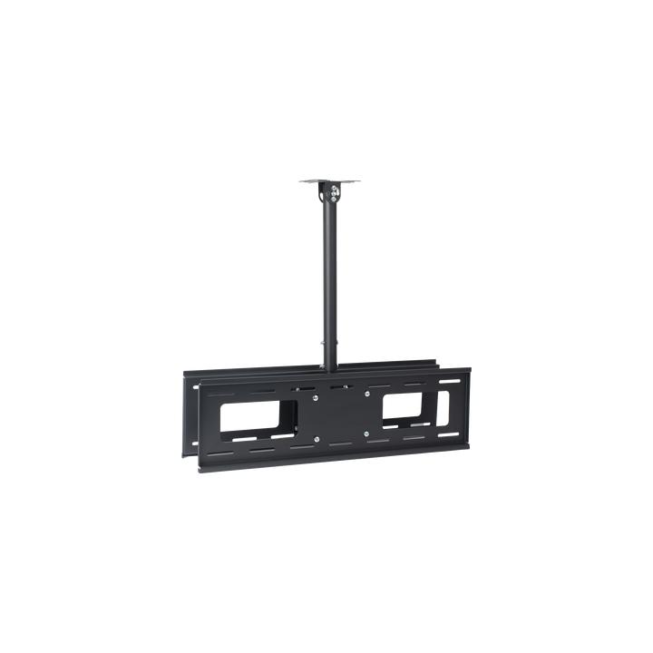 Montaje de Techo Universal Doble para Monitores de 32 a 65" / Soporta hasta 60 kg x pantalla  / Vesa 600 x 400/  Acero