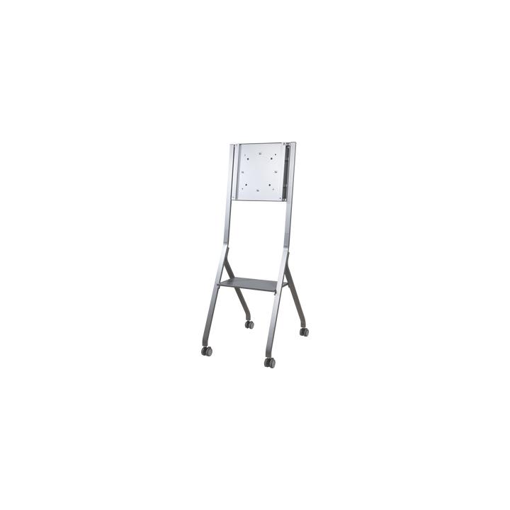 Soporte de Pantalla con Ruedas / Compatible con Monitores de 55 "a 98" / Base para Colocar Accesorios Adicionales