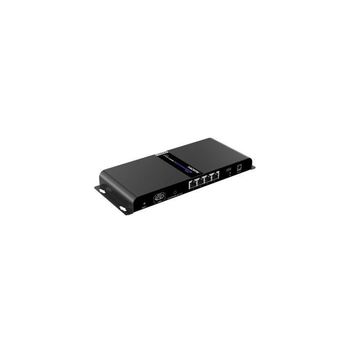 Kit Divisor y Extensor HDMI (Extender Splitter) | Divide 1 Fuente HDMI a 4 Pantallas | Extiende la señal HDMI hasta