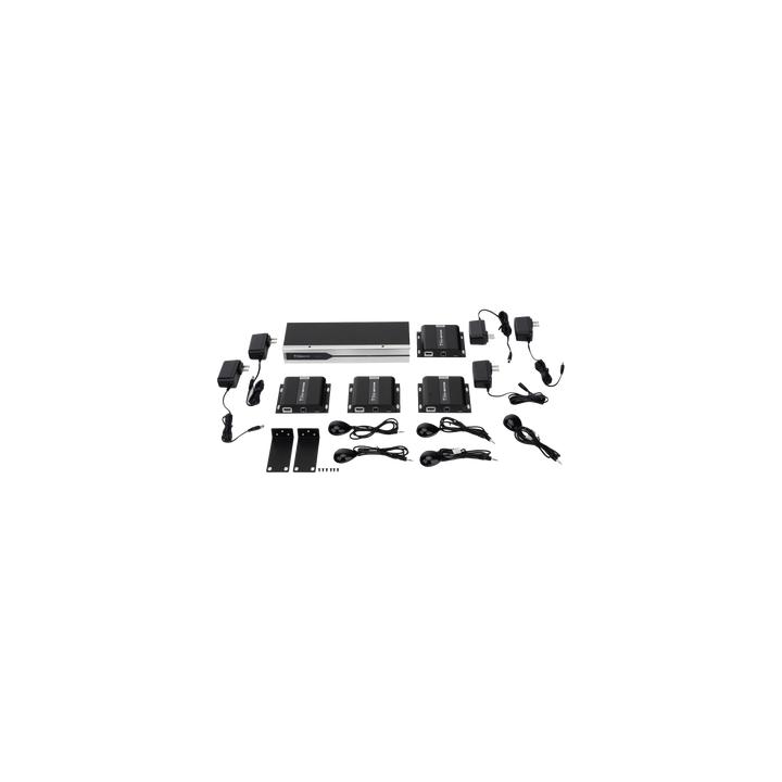 Kit Divisor y Extensor HDMI (Extender Splitter) | Divide 1 Fuente HDMI a 4 Pantallas | Extiende la señal HDMI hasta