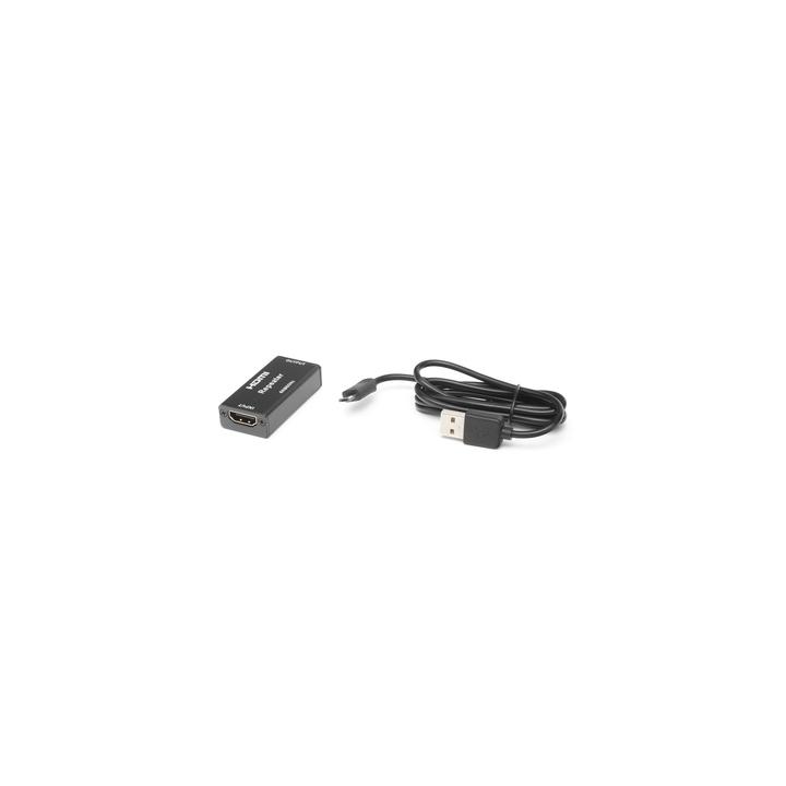 Adaptador HDMI para Amplificar o Repetir la señal de los cables HDMI (Booster) a una distancia de 40 metros / Soporta