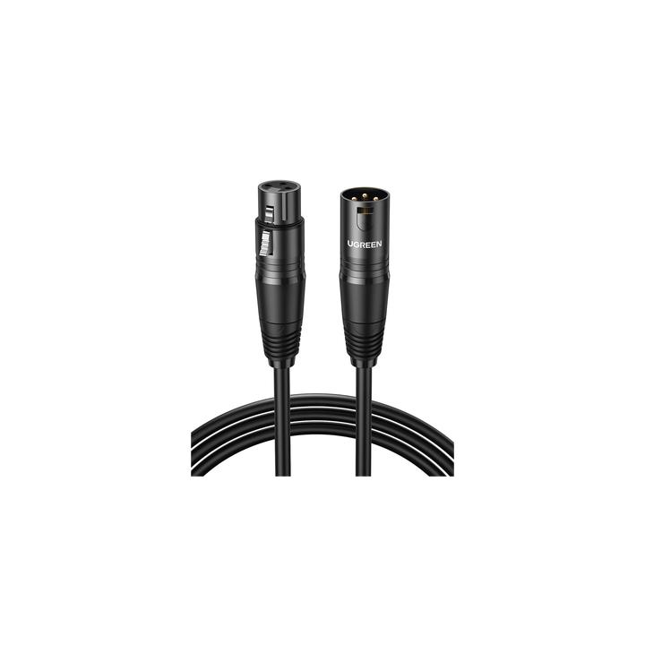 Cable para Micrófono XLR Tipo Canon Macho a Hembra | 15 Metros | Plug & Play | Anti interferencias | Triple Blindaje |