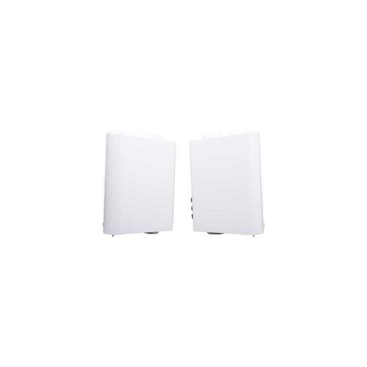 Altavoces Amplificada de Montaje en Pared 5"+1.5" | RMS 20W@8ohms y Pasivo 20W | Material ABS | Reja Metálica |