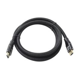 Cable HDMI Ultra-Resistente Redondo de 1.8m ( 5.9 ft ) Optimizado para Resolución 4K ULTRA HD