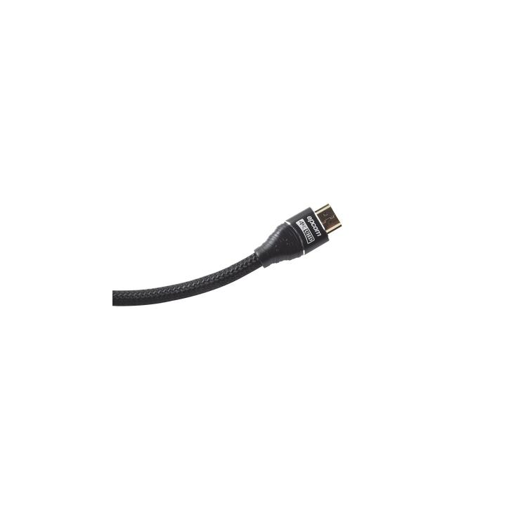Cable HDMI Ultra-Resistente Redondo de 1.8m ( 5.9 ft ) Optimizado para Resolución 4K ULTRA HD